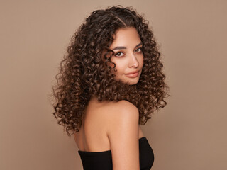 curly hair