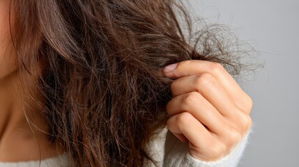 dull hair for blog